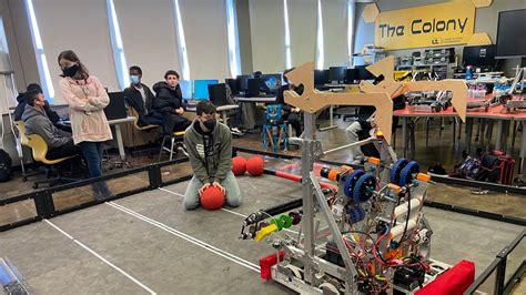 Students battle it out in robotics competition